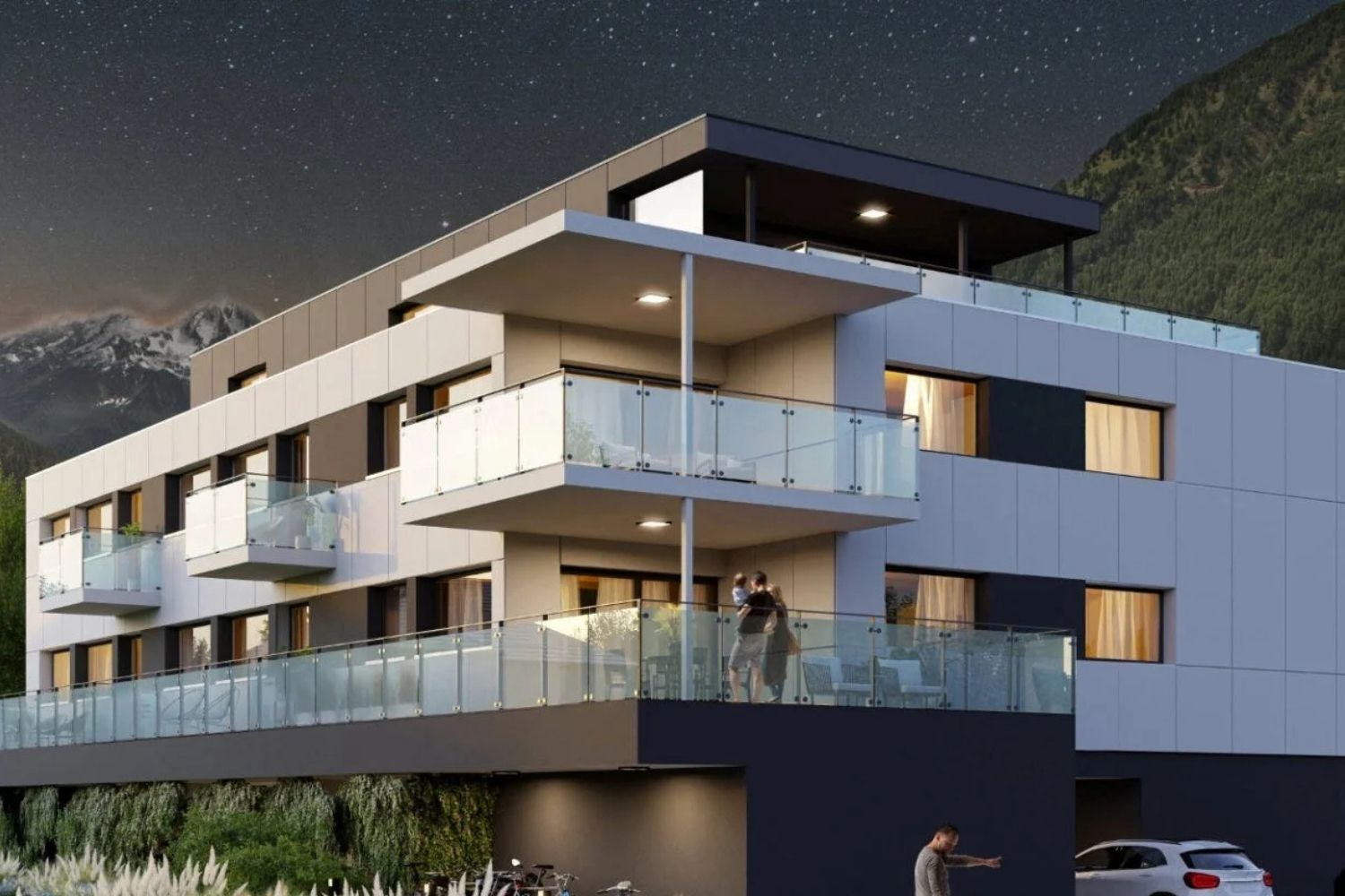 Modular CLT hotel building