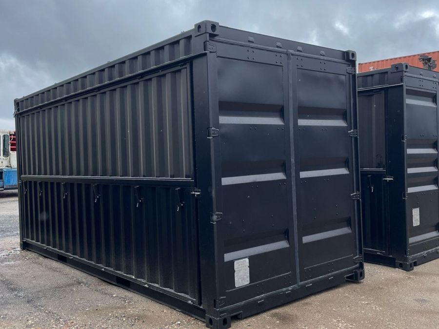 Six Exhibition Containers